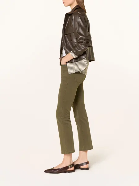 Mos Mosh Spodnie Mmashley Sati gruen zielone
