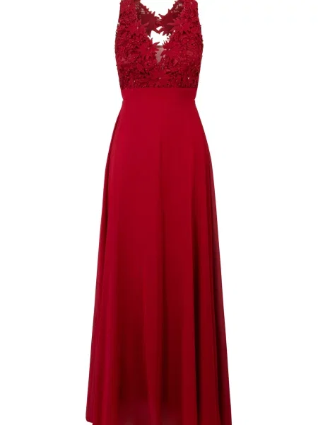 Kraimod Rochie de seară carmin roșu