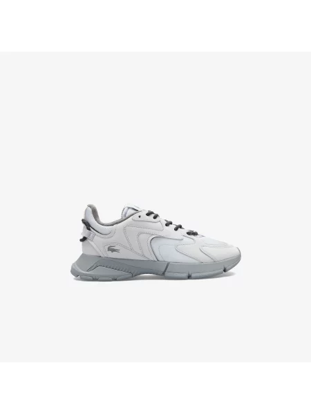 Lacoste Sneakersy Neo Jasnoszare szary