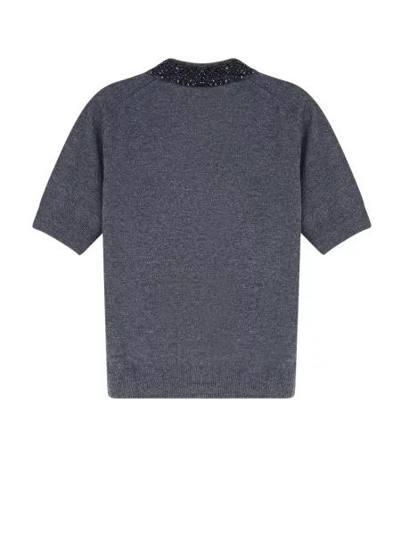 Pulover Semicouture tricotate gri