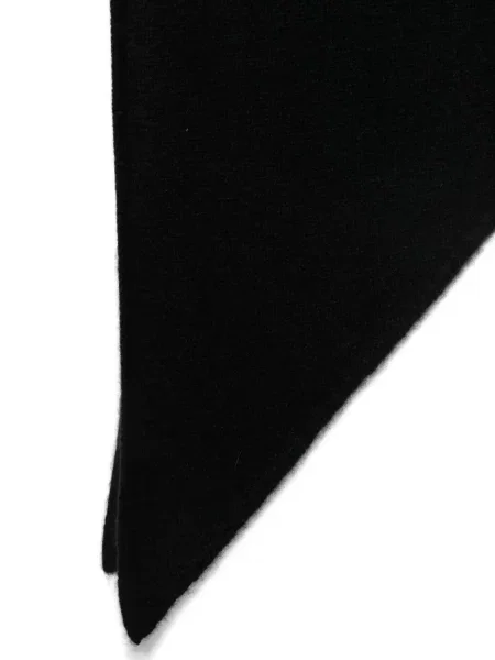Fular Almada Label tricotate negru