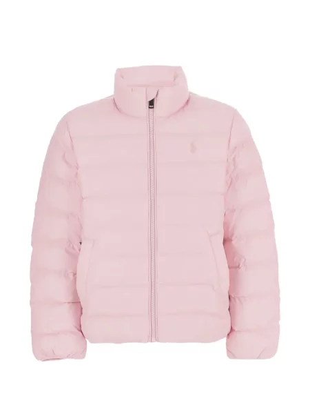 Kurtka dziecięca Polo Ralph Lauren różowa
