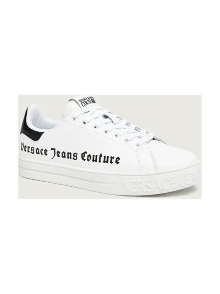 Versace Jeans Couture Teniși din piele FONDO COURT 88 DIS. SKC alb
