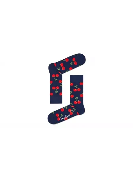 Skarpety Happy Socks z nadrukiem niebieskie