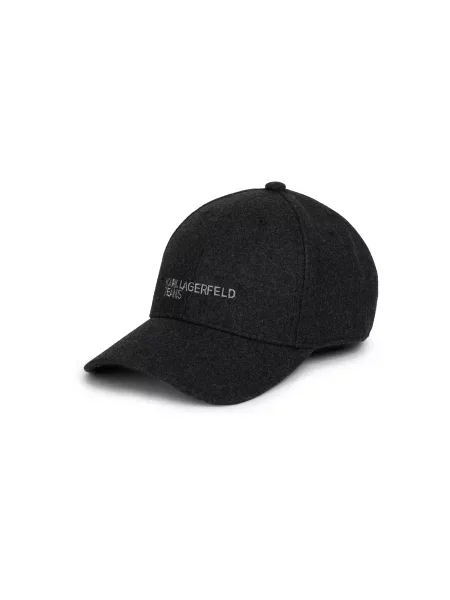 KARL LAGERFELD JEANS Șapcă gri deschis negru