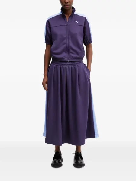 Scurt top Puma cu dungi violet