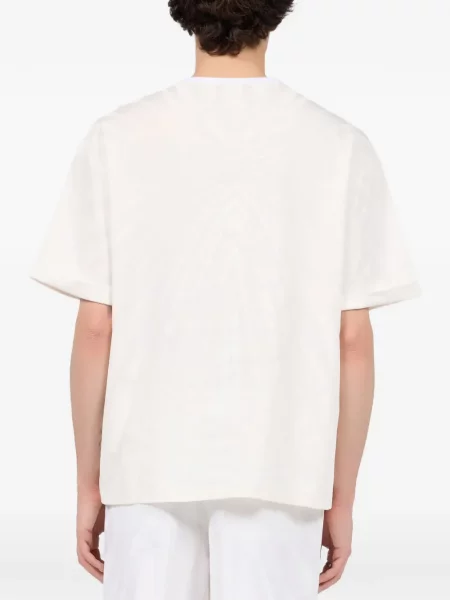 Scurt tricou Roberto Cavalli alb