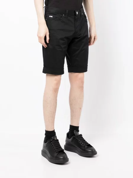 Szorty jeansowe Emporio Armani czarne