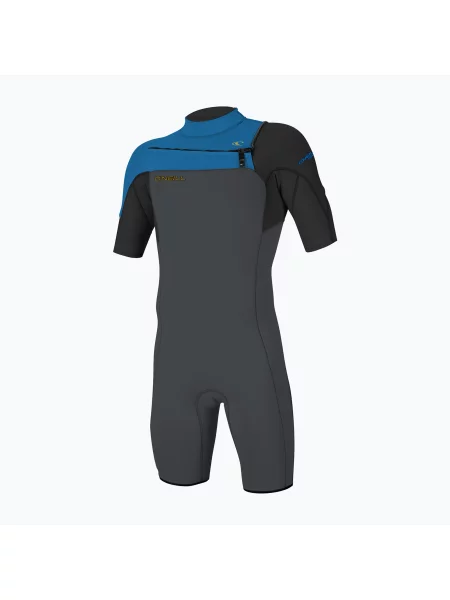 Costum de neopren pentru bărbați O'Neill Hammer Chest Zip SS Spring graphite/black/ocean negru