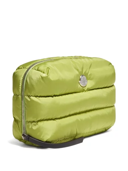 Matlasat pungă cosmetică Moncler verde
