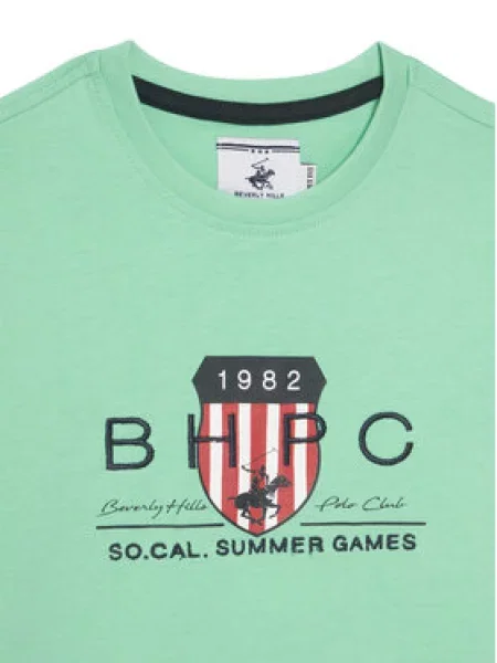 Beverly Hills Polo Club Póló Regular Fit zöld