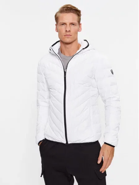 Prehodna jakna Emporio Armani bela