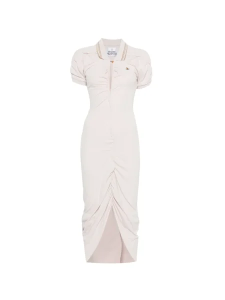 Костюм миди рокля Vivienne Westwood до коляното виолетово