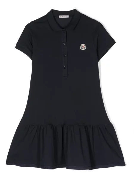 Sukienka dziecięca Moncler Enfant niebieska