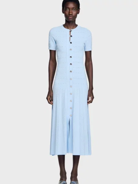 Сукня Sandro синя