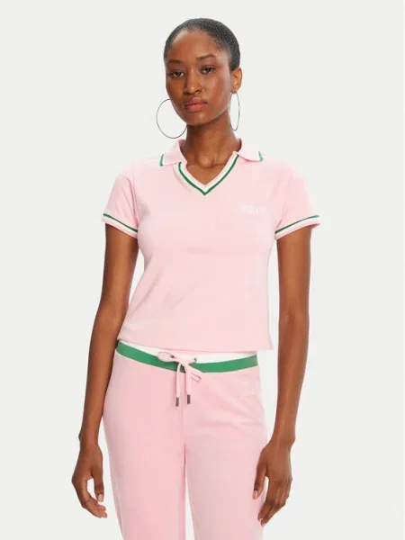 Juicy Couture Tricou polo roz