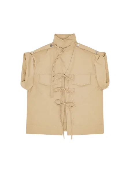 Kurtka Ganni beżowa