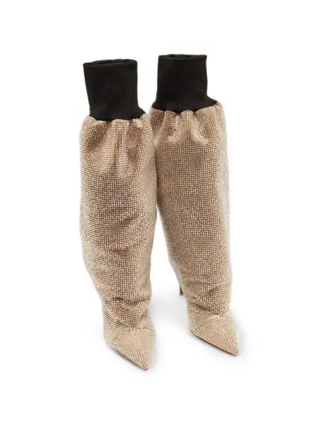 Botine Alexandre Vauthier din piele de căprioară
