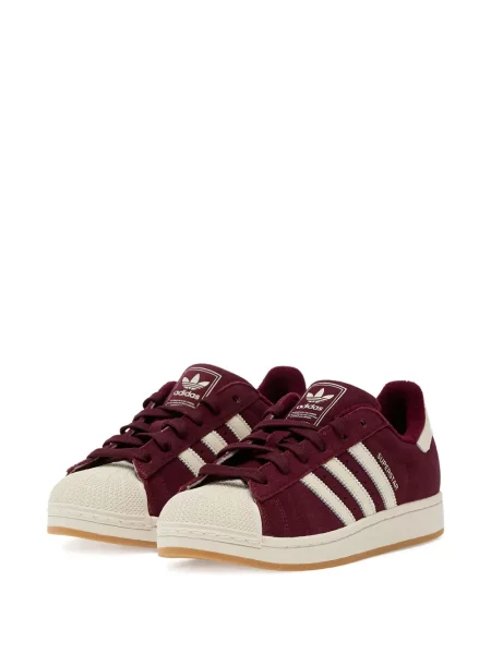 Sneakerși Adidas Campus din piele de căprioară cu dungi violet