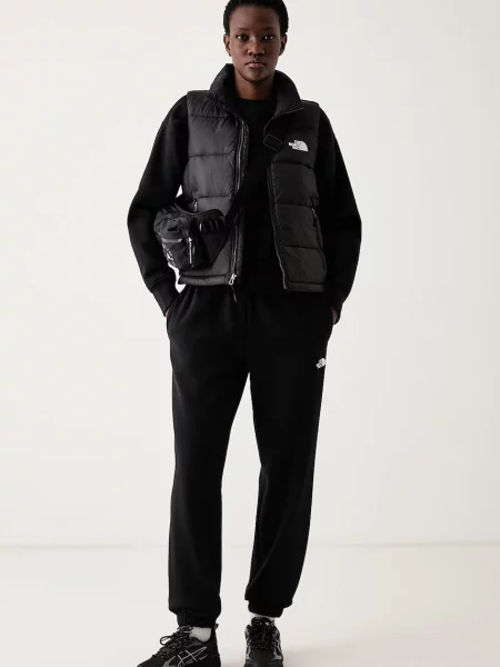 The North Face oversize mikina dámska s bavlnou Essential čierna
