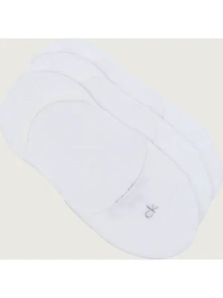 Calvin Klein Șosete/tălpici 3 pack alb