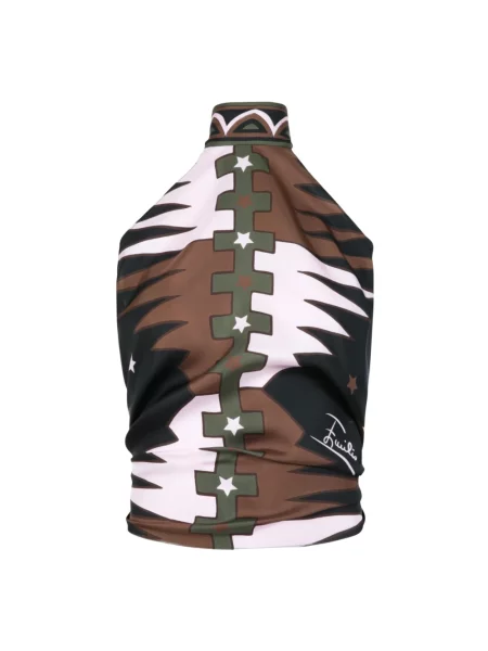 Top Pucci z nadrukiem