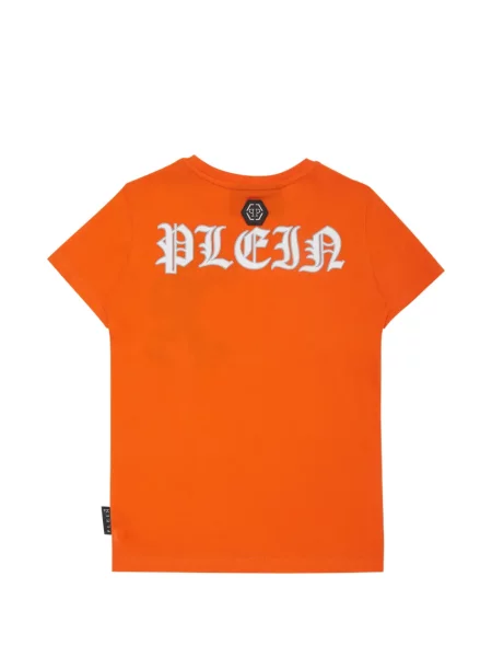 Koszulka dziecięca Philipp Plein pomarańczowa