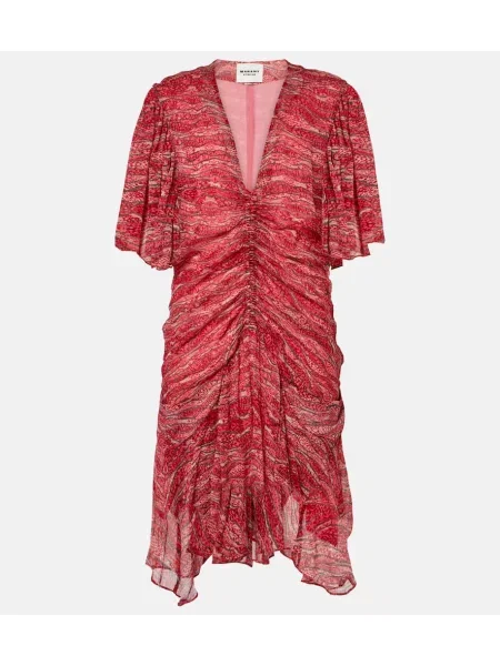 Rochie Marant Etoile din șifon roșu