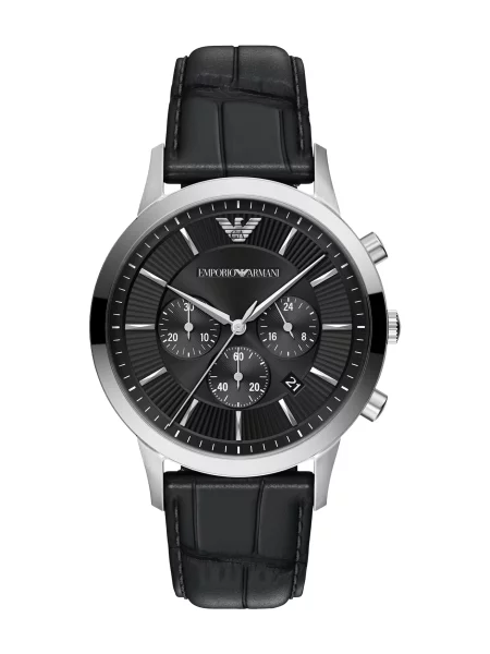 Emporio Armani Ceas analogic / argintiu negru