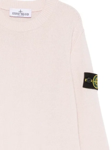 Sweter dziecięcy Stone Island różowy