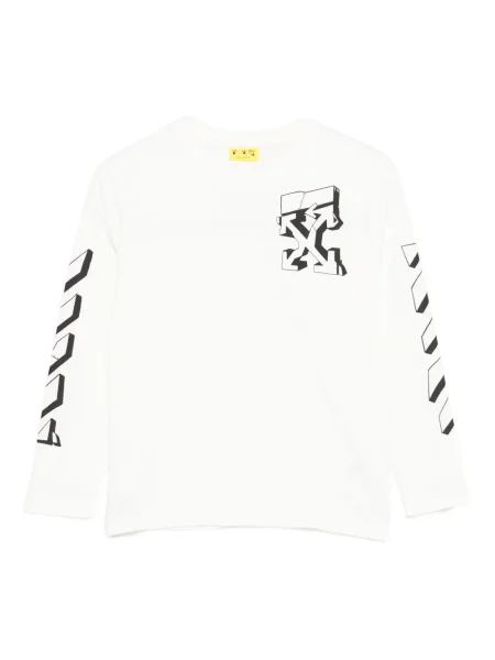 Koszulka dziecięca Off-white biała