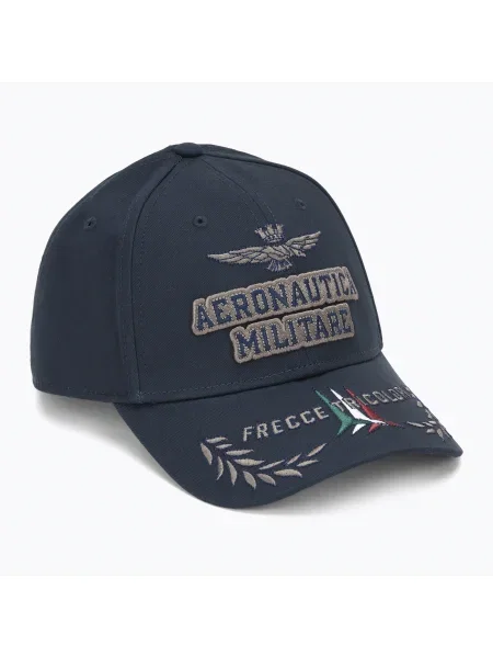 Шапка Aeronautica Militare blu navy темно-синя