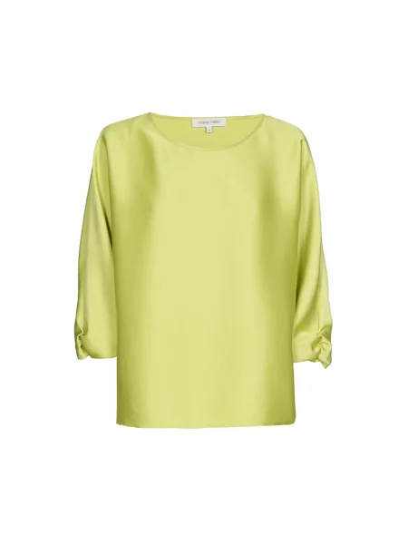 Jedwabna bluzka Marie Méro żółta