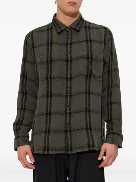 Kostkovaná košile Rag & Bone šedá