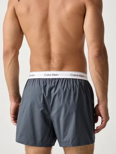 Calvin Klein Underwear Boxeralsók éjkék / fekete / fehér szürke