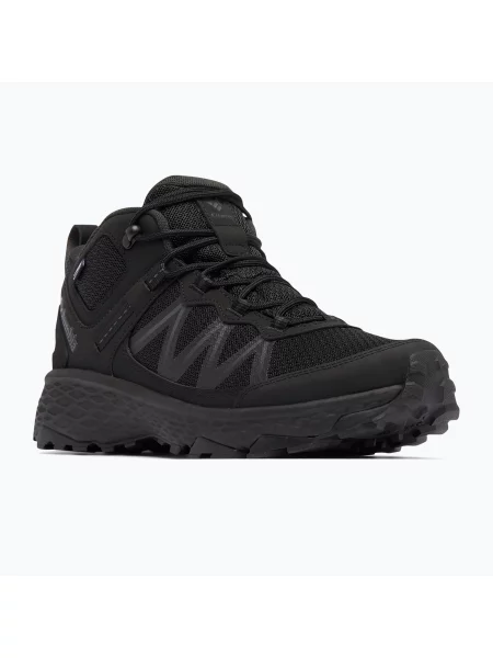 Pantofi de trekking pentru bărbați Columbia Peakfreak Rush Mid Outdry black/shark negru