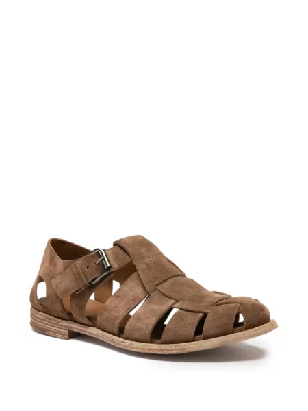 Sandale Officine Creative din piele maro