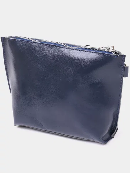 Кожаная сумка Shvigel синяя