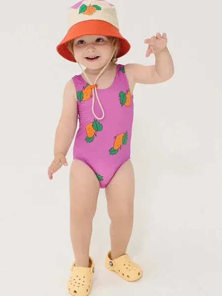 Bobo Choses Jednodílné plavky pro miminko Tangerine růžové