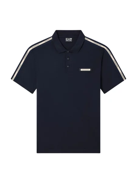 Koszulka polo Emporio Armani Ea7 niebieska