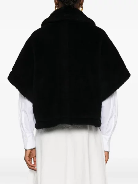Ursuleț de pluș geacă Max Mara negru