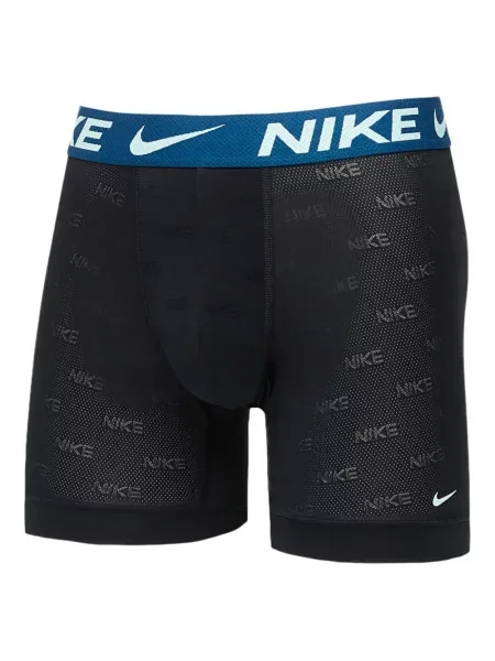Boxeri Nike cu broderie din fleece verde