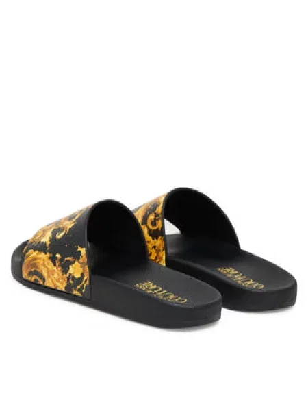 Pantofle Versace Jeans Couture černé