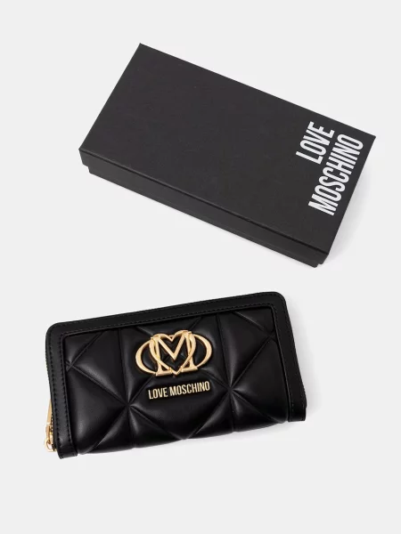 Кожаный кошелек Love Moschino