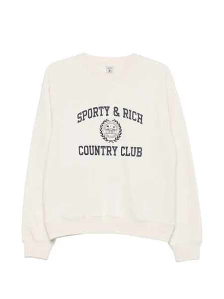 Pulover Sporty & Rich cu imagine