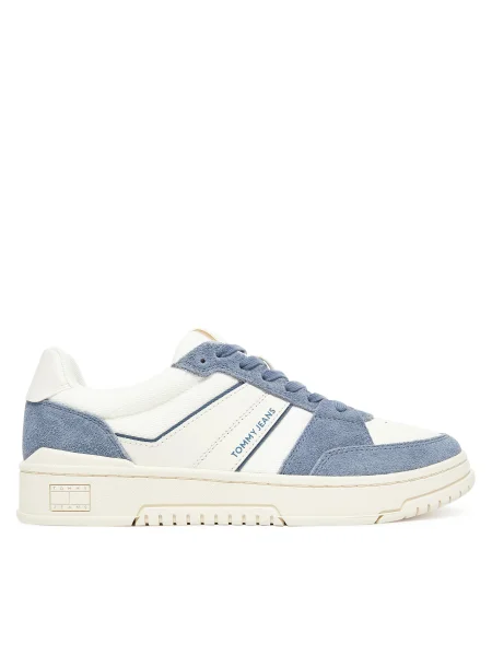 Tommy Jeans Sneakersy Tjm Cupsole Pods Biela modrá