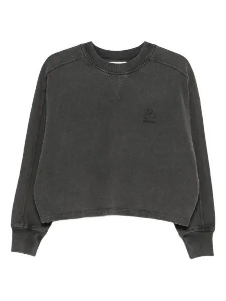 Hanorac Marant Etoile cu broderie gri