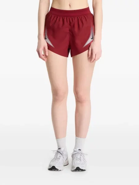 Tricou Nike cu șireturi din dantelă alergare alb