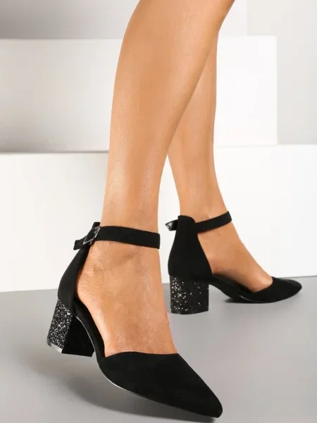 Pantofi cu Leanelith negri
