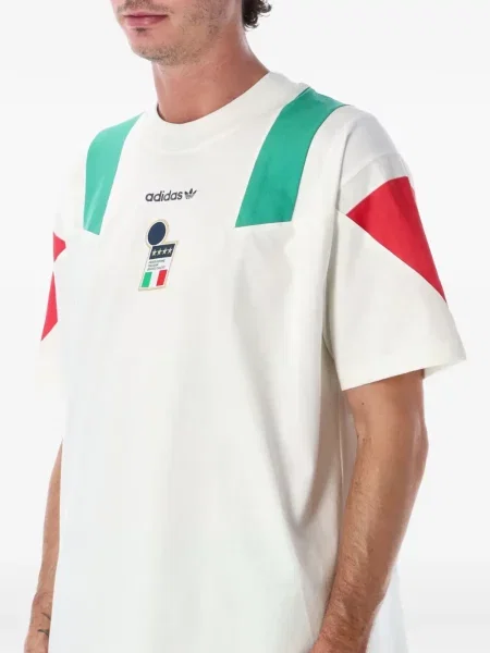 Бягане панталон Adidas с принт на райета розово